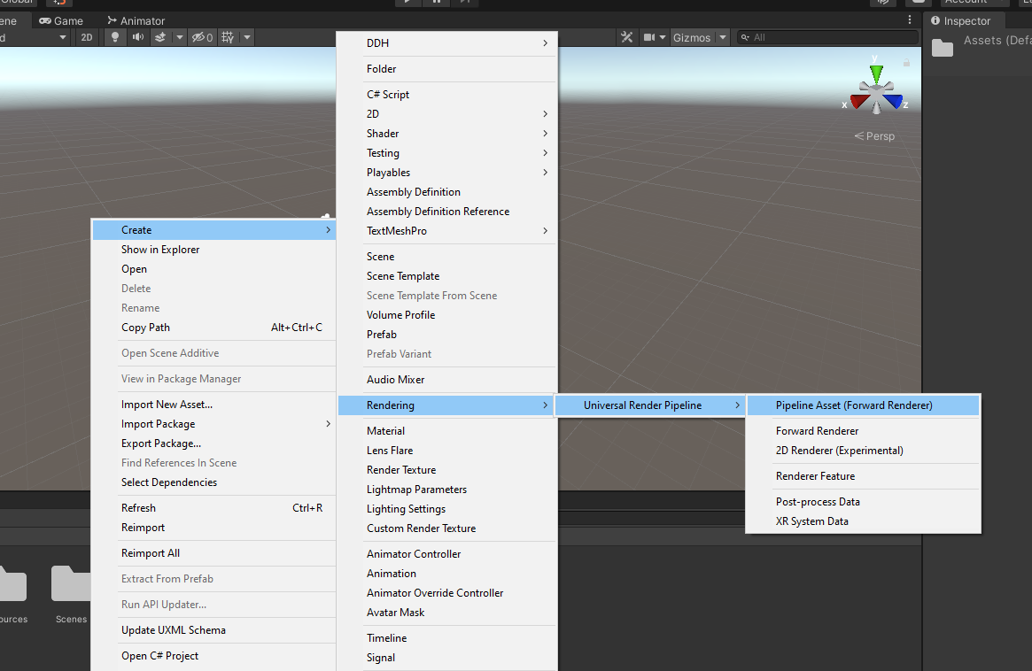 DDH-Unity Setup